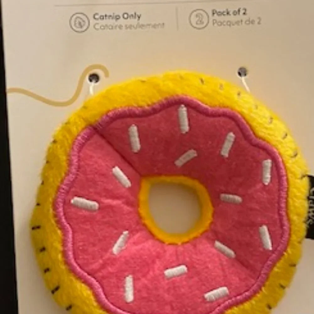 Zippy Claws: Interaction Cat Toys (Donutz) 2 Pack